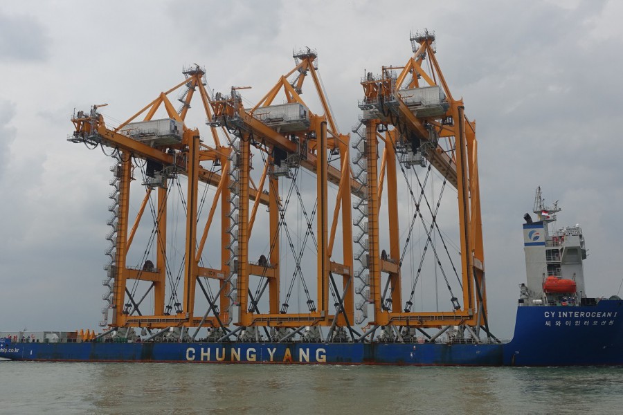 CY Interocean I for BigLift from Tianjin to Surabaya