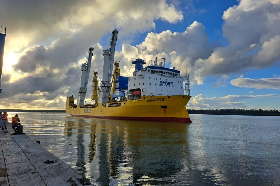 Mounting Luffing Harbour Cranes